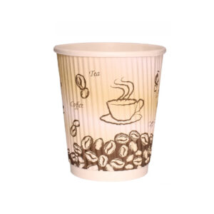 Design Ripple Wrap Hot Coffee Cups