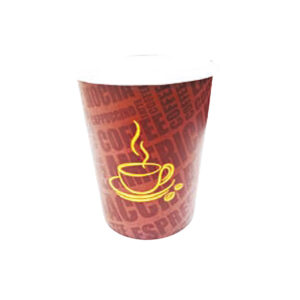Heavy Duty Single Wall Paper Cups + Lids