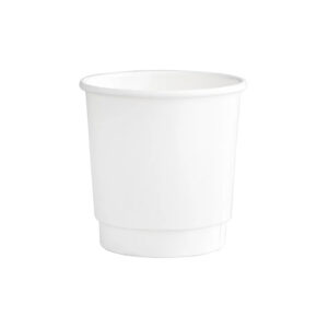 White Double Wall Hot Coffee Cups