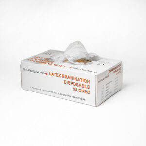 Latex Gloves – White